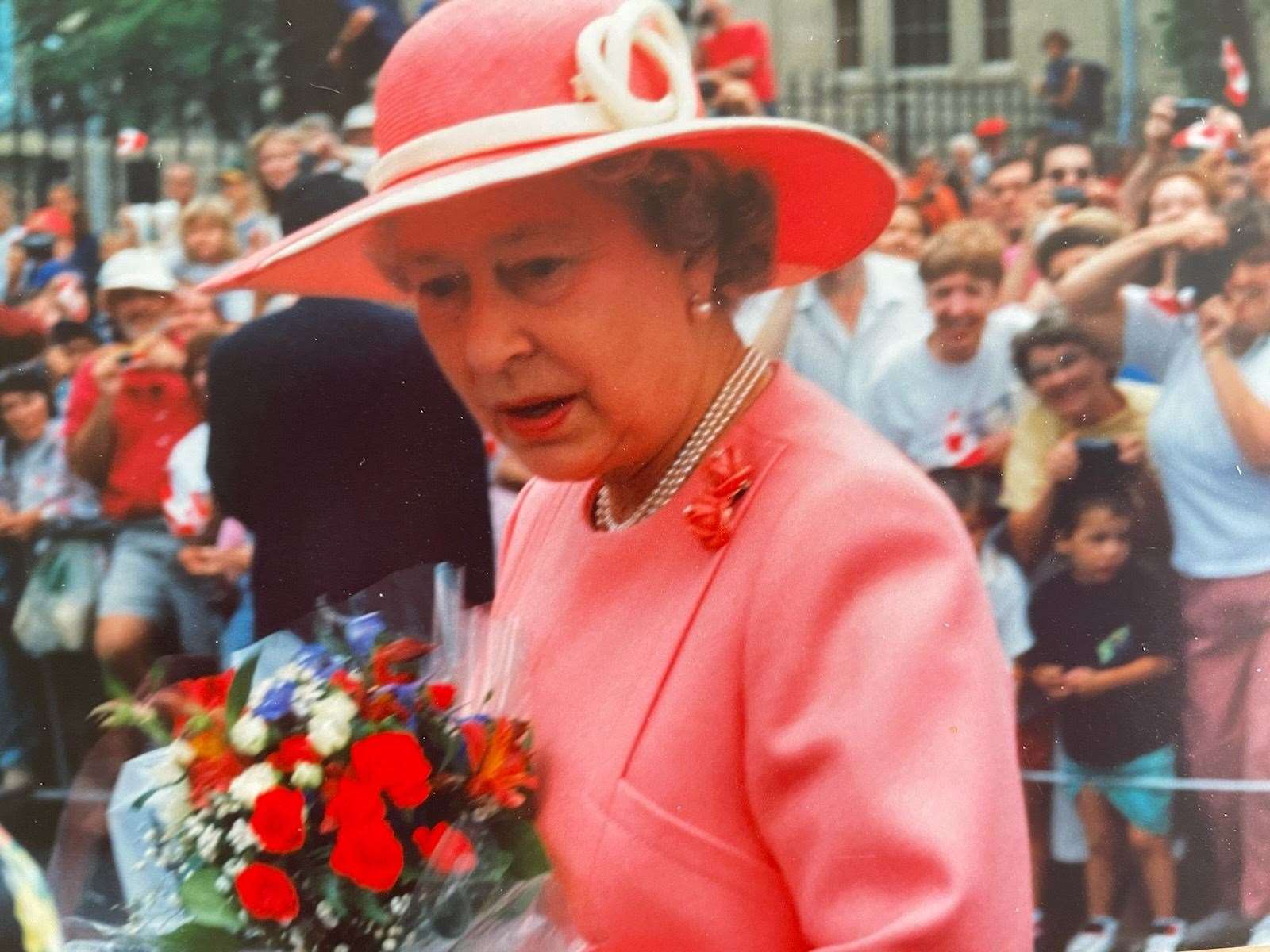 The Queen in Halifax, Canada, in 1994 (Jennifer Reid/PA)