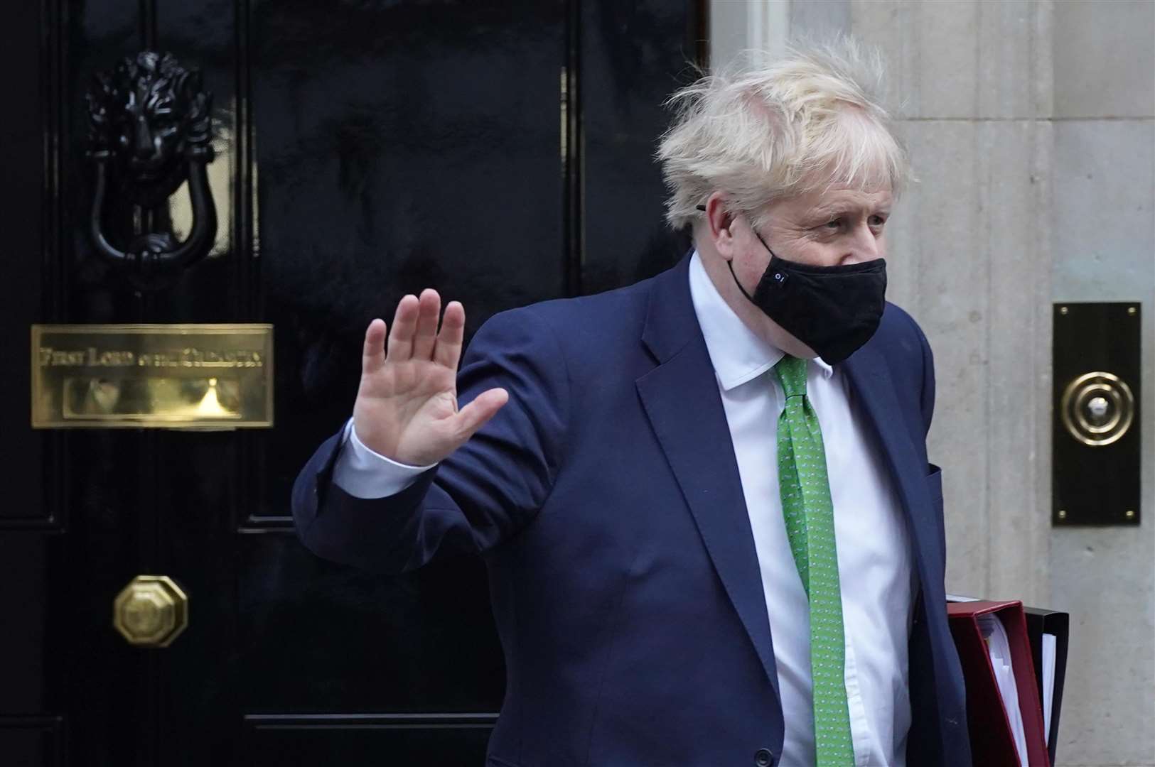 Boris Johnson is facing calls to resign over lockdown drinks parties (Stefan Rousseau/PA)
