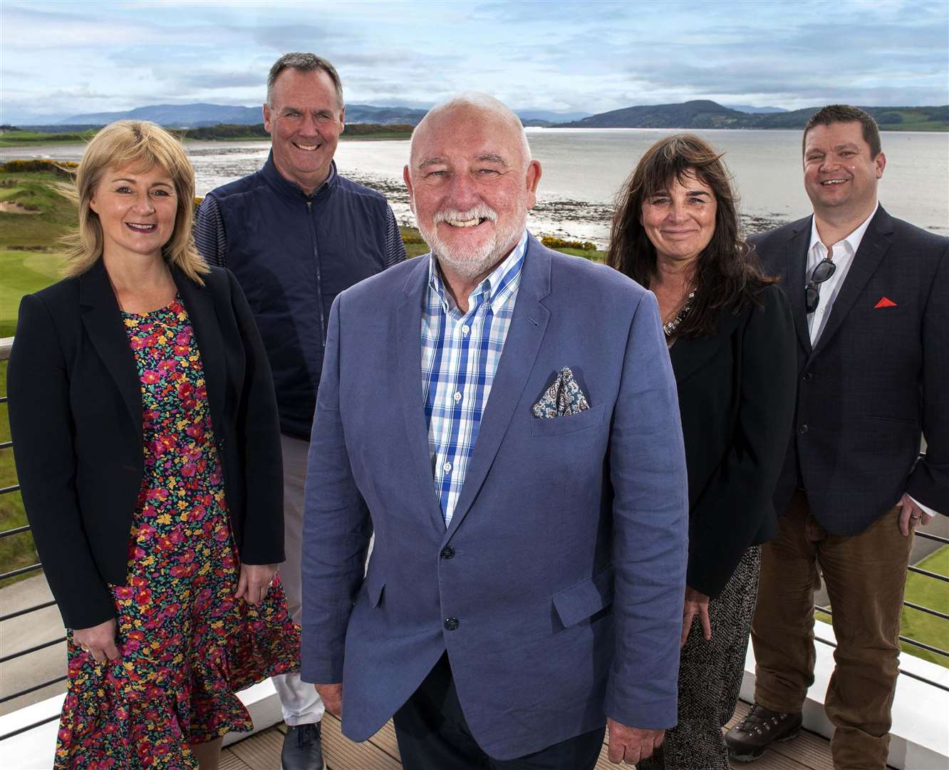 From left: Highland Tourism chairperson Yvonne Crook, directors Stuart McColm and Willie Cameron, vice-chairperson Sam Faircliff and director Chris O’Brien. Picture: Trevor Martin