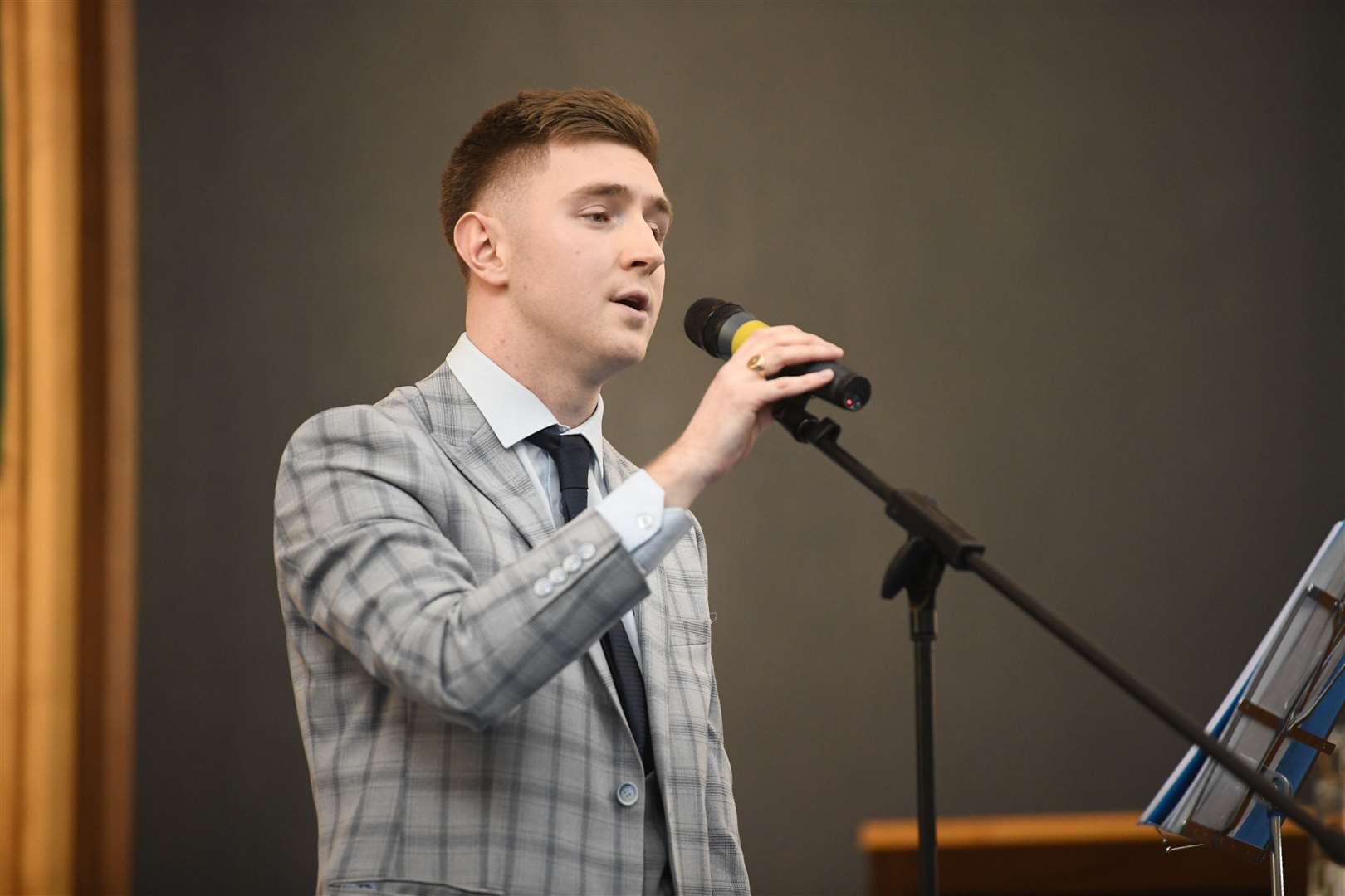 Jason McClurg performed his music at a concert and also raised funds for Crossroads Carers and the renal unit at Raigmore Hospital. Picture: James Mackenzie.