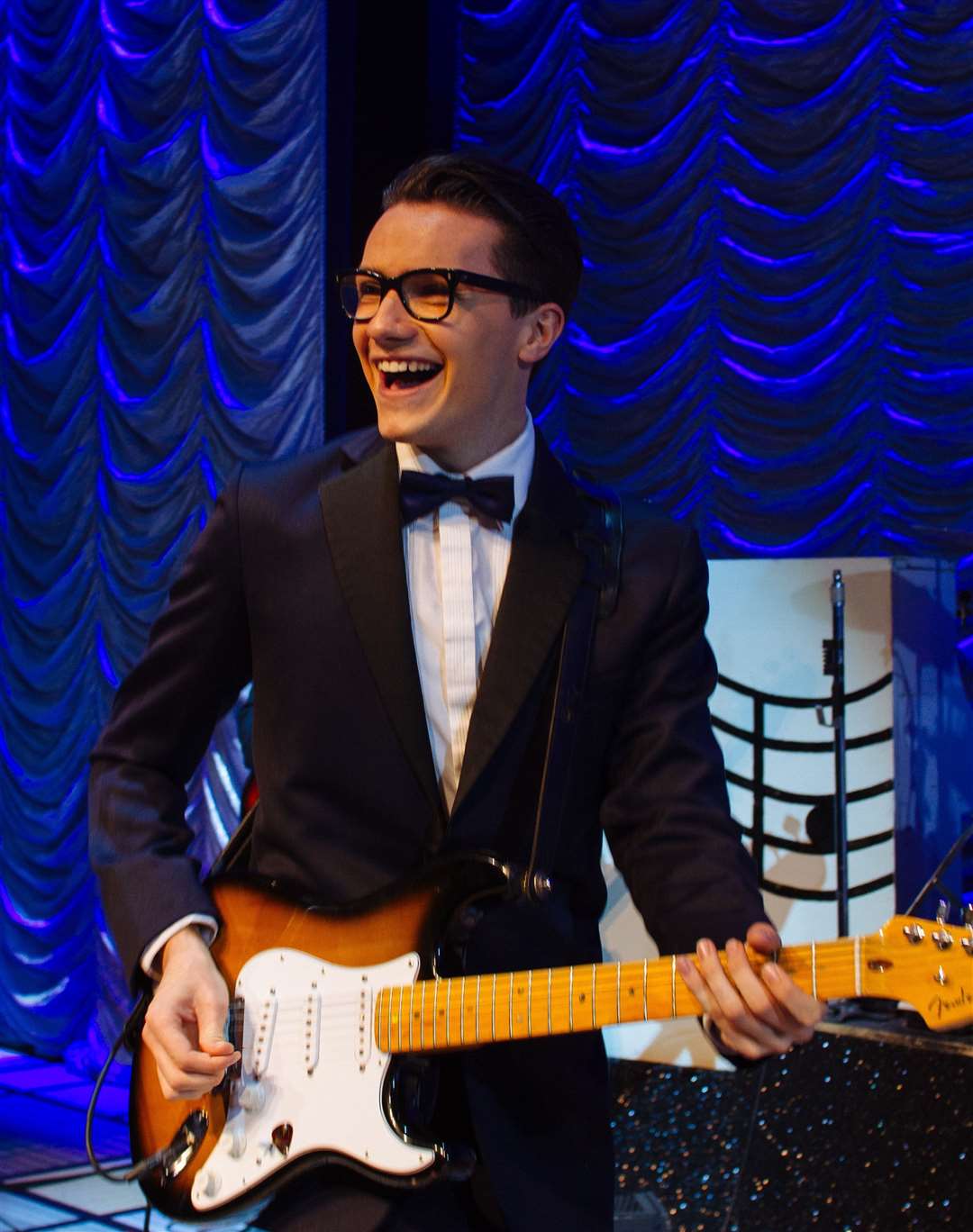 Buddy Holly brought to life in the show at Eden Court till Saturday. Picture: PAUL J.NEED