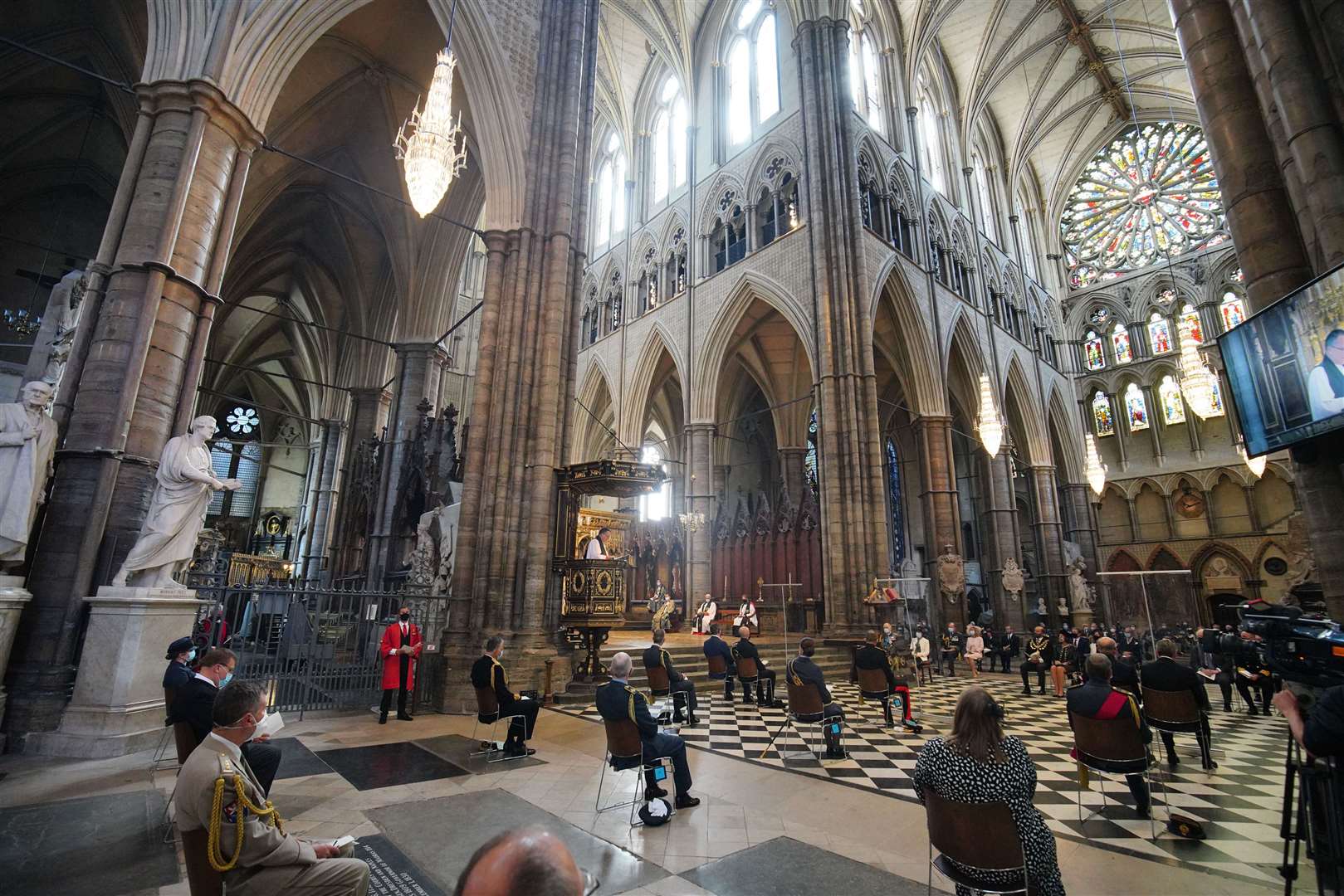 A service to mark the 80th anniversary of the Battle of Britain at Westminster Abbey (Aaron Chown/PA)