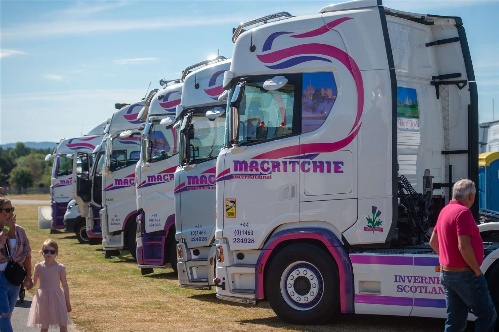 MacRitchie trucks.