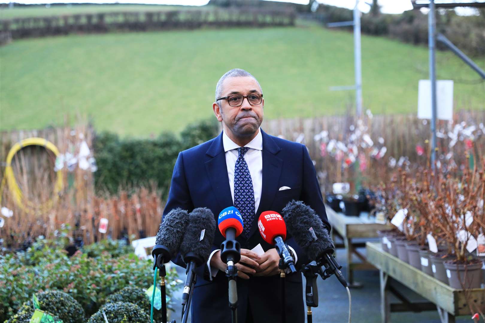 Foreign Secretary James Cleverly is due to speak to his European Commission counterpart (Peter Morrison/PA)