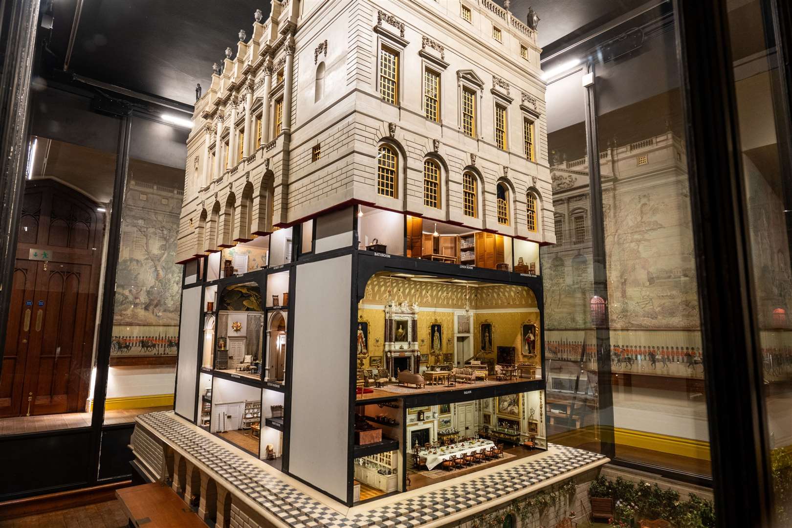 Queen Mary’s Dolls’ House on show at Windsor Castle (King Charles III/Royal Collection Trust/PA)