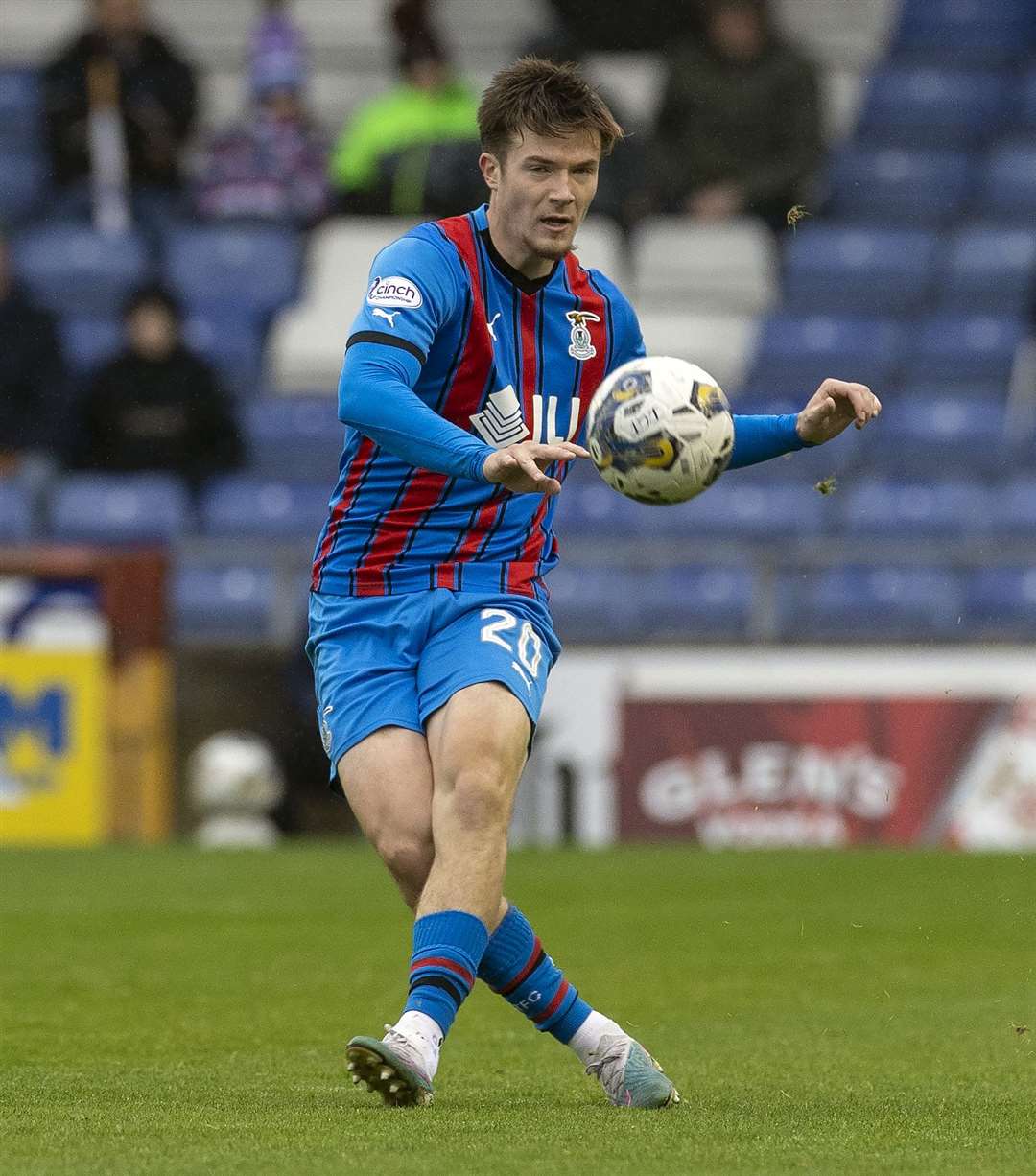 Morgan Boyes has been a key part of the Caley Thistle side since signing on loan. Picture: Ken Macpherson