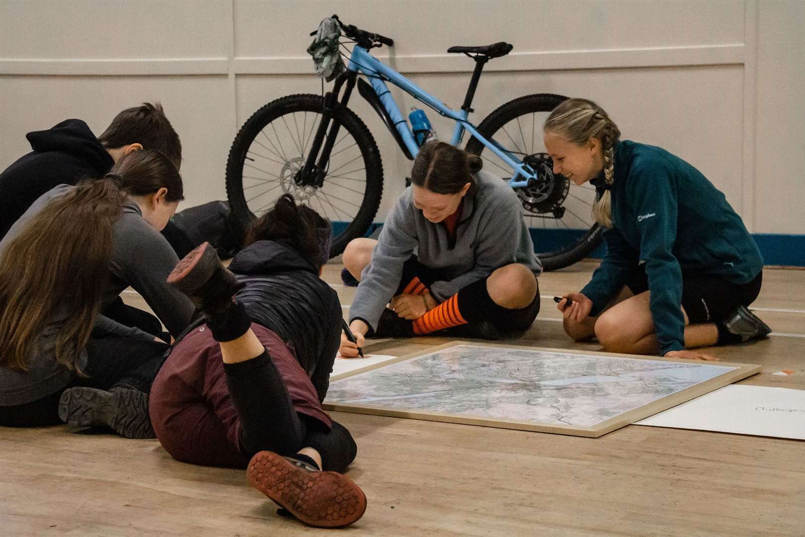 Participants will learn to plan routes. Picture: Àban