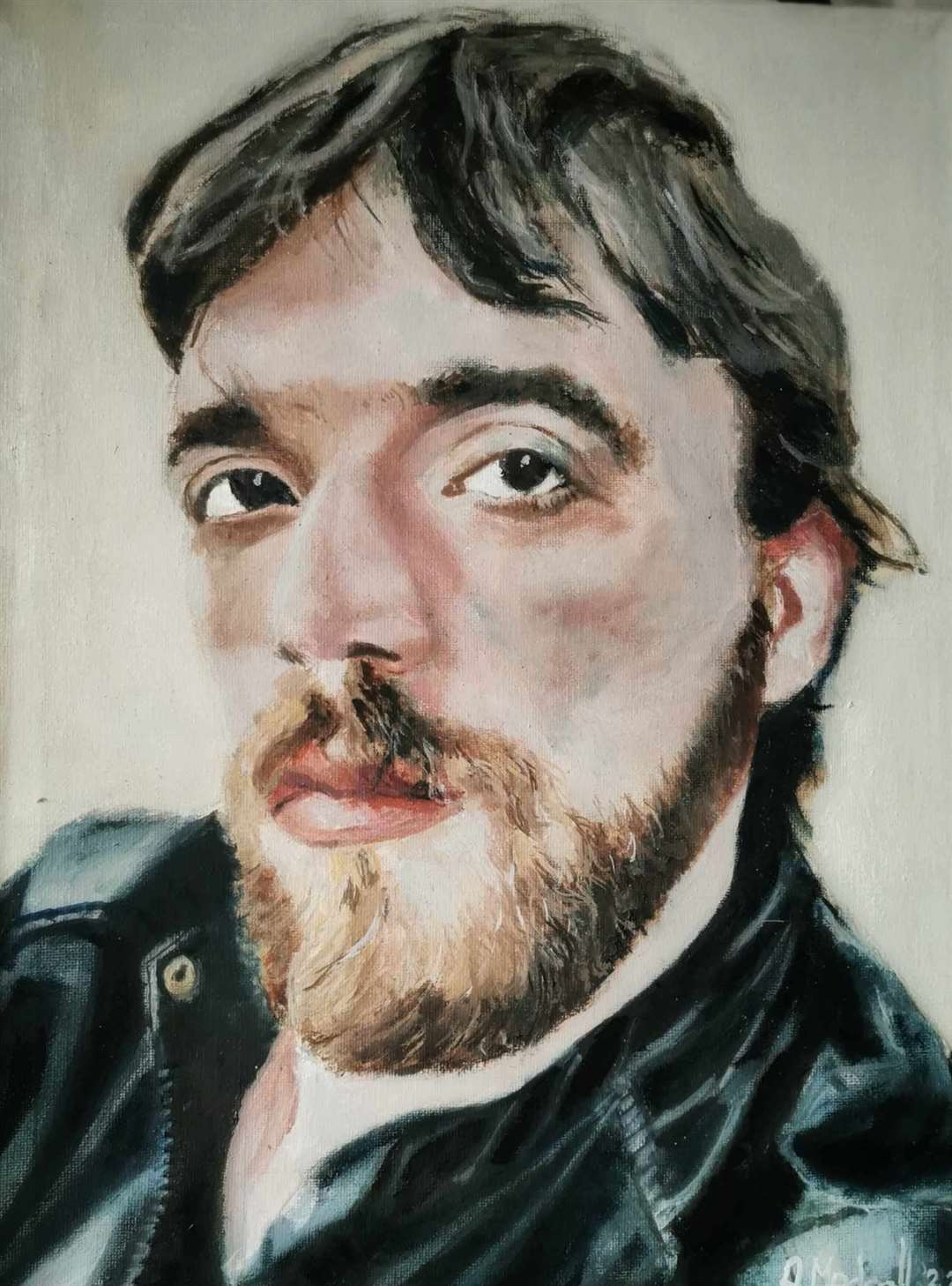 A painting of a man by Ady Medcalf (Ady Medcalf/PA)