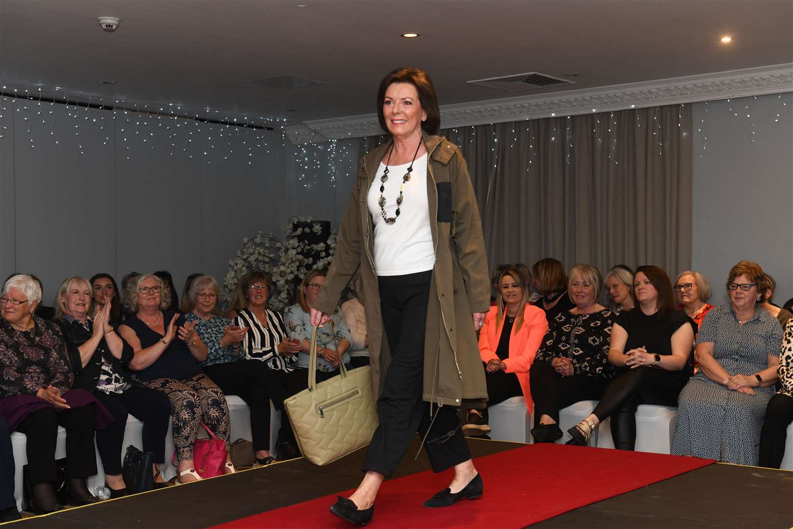 A scene from the fashion show evening. Picture: Alexander Williamson.