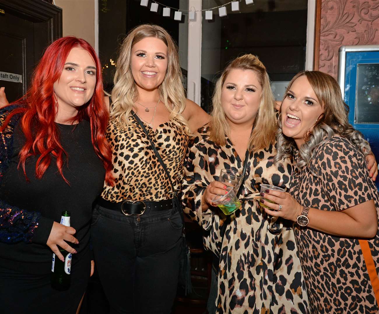 CITY SEEN 03 11 18..Pictured are (left to right), Joanne Smith, Lisa Davidson, Leona Stoneman and Chloe Cowie...CITY SEEN 03 11 18..Picture: Gair Fraser. Image No. 042427..
