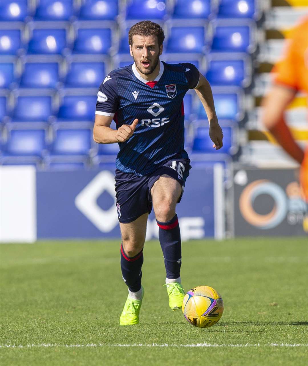 Alex Iacovitti has drawn praise from Ross County boss Stuart Kettlewell for his performances. Picture: Ken Macpherson