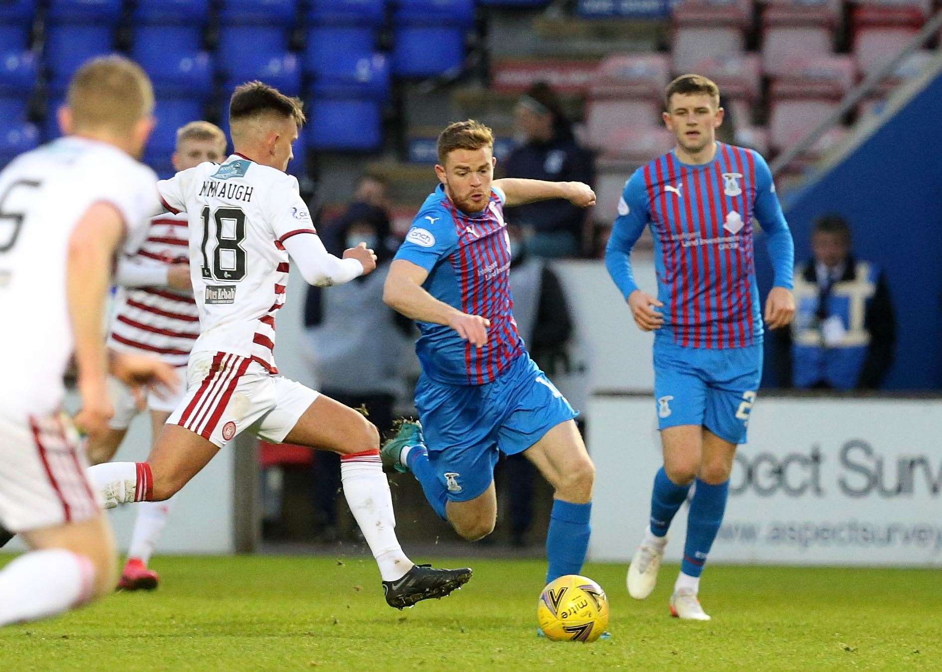 Inverness Caledonian Thistle head coach Billy Dodds looks for silver ...