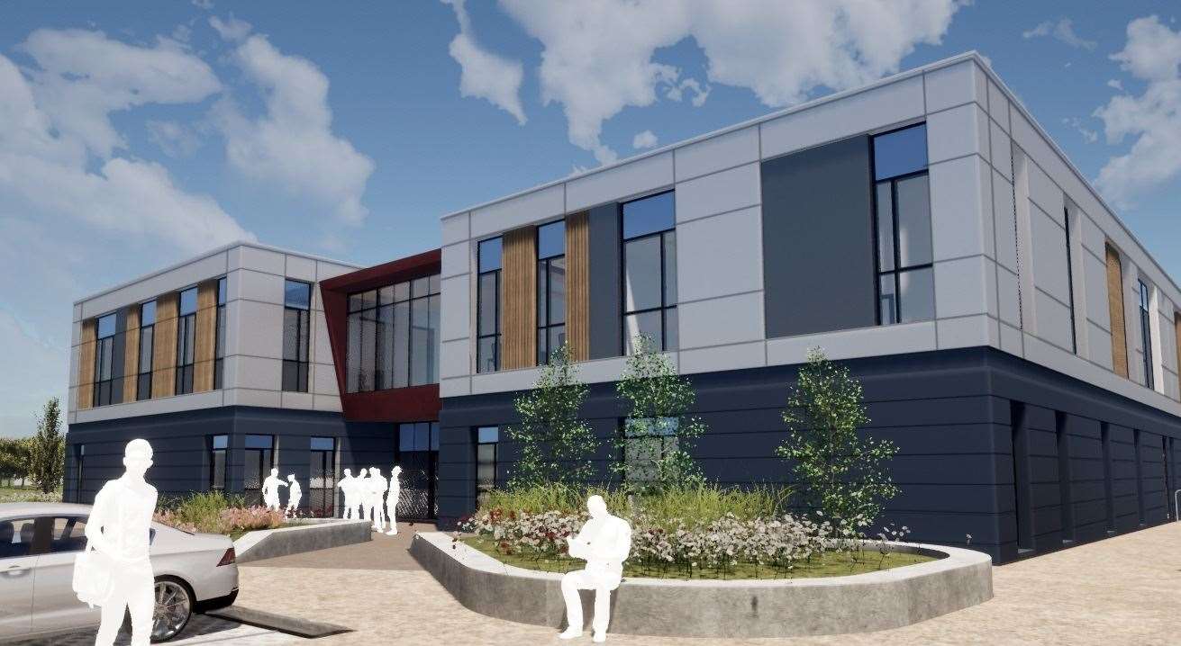 How the new life sciences innovation centre will look once complete.