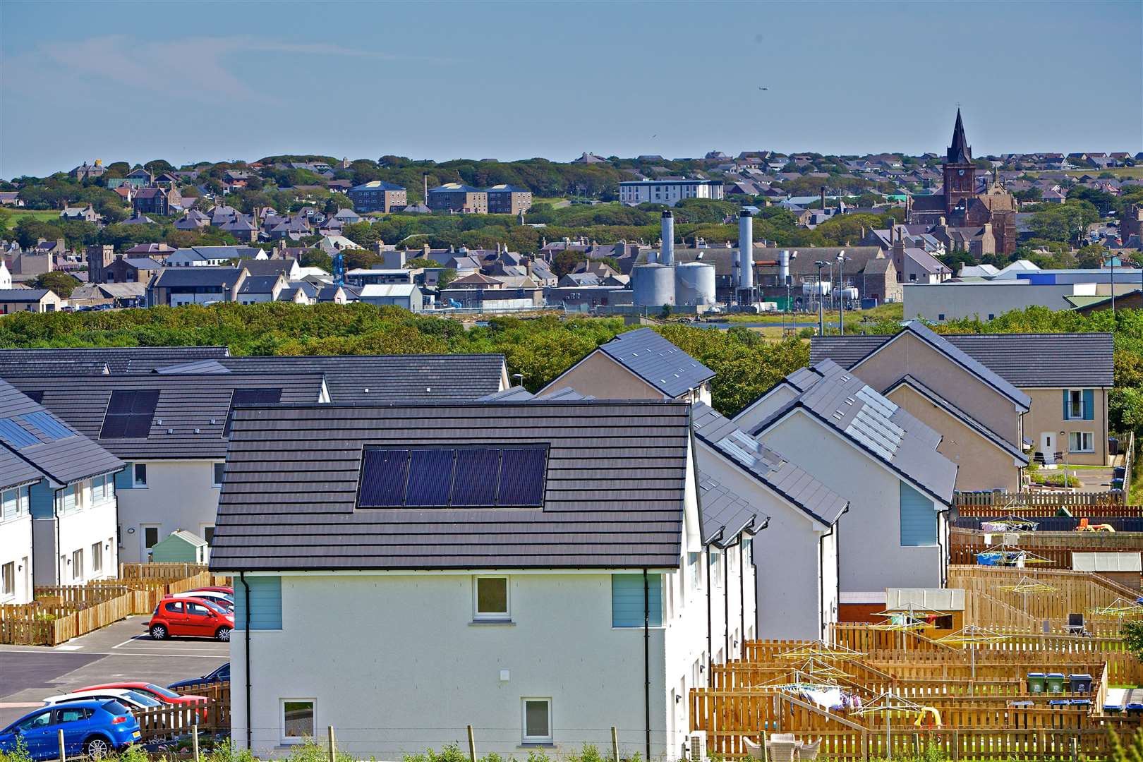 Orkney has an above average take-up of home renewables such as solar panels. Picture: Colin Keldie/Solo Energy