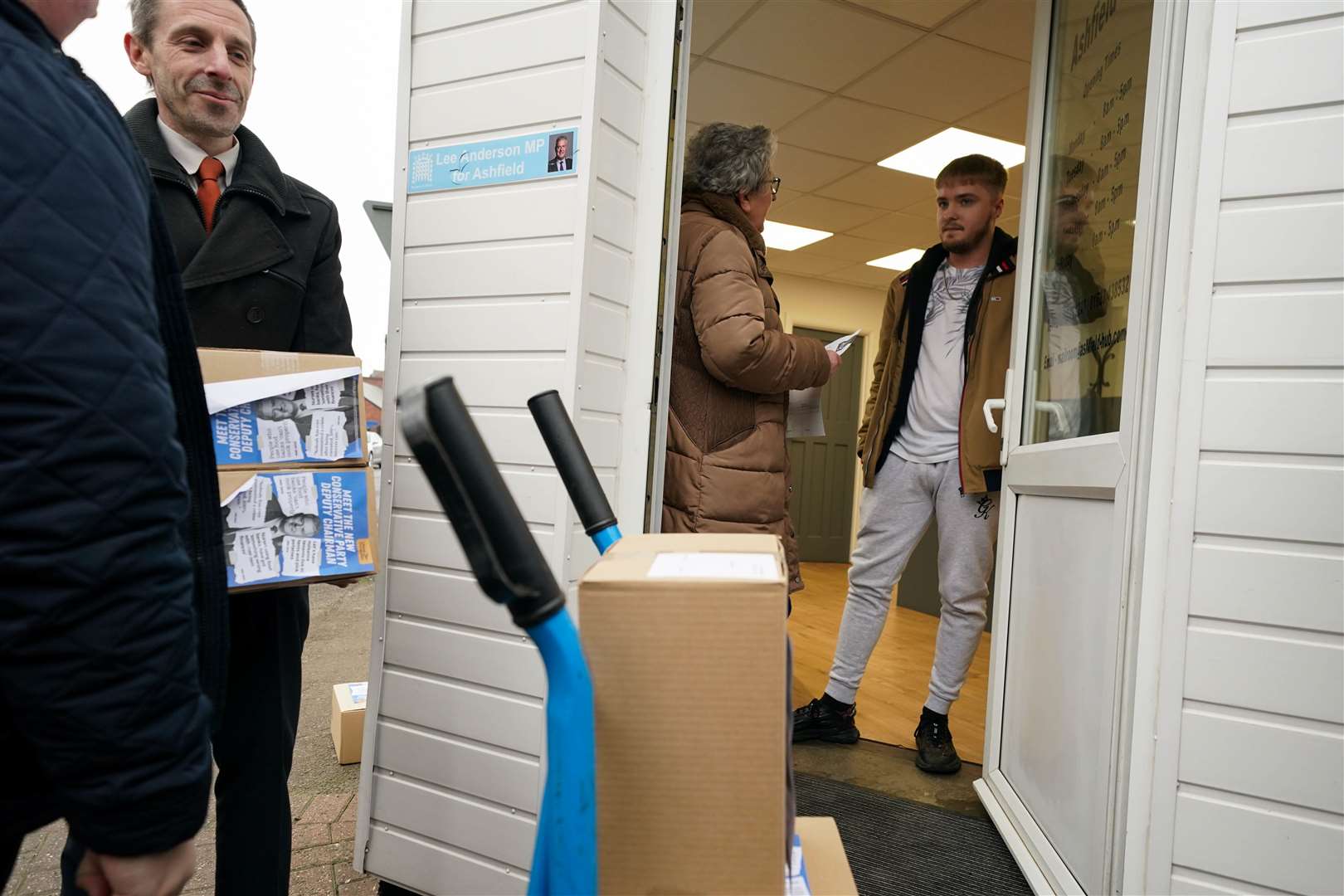 Baroness Pinnock was not given an alternative address for where she could drop off the posters (Jacob King/PA)