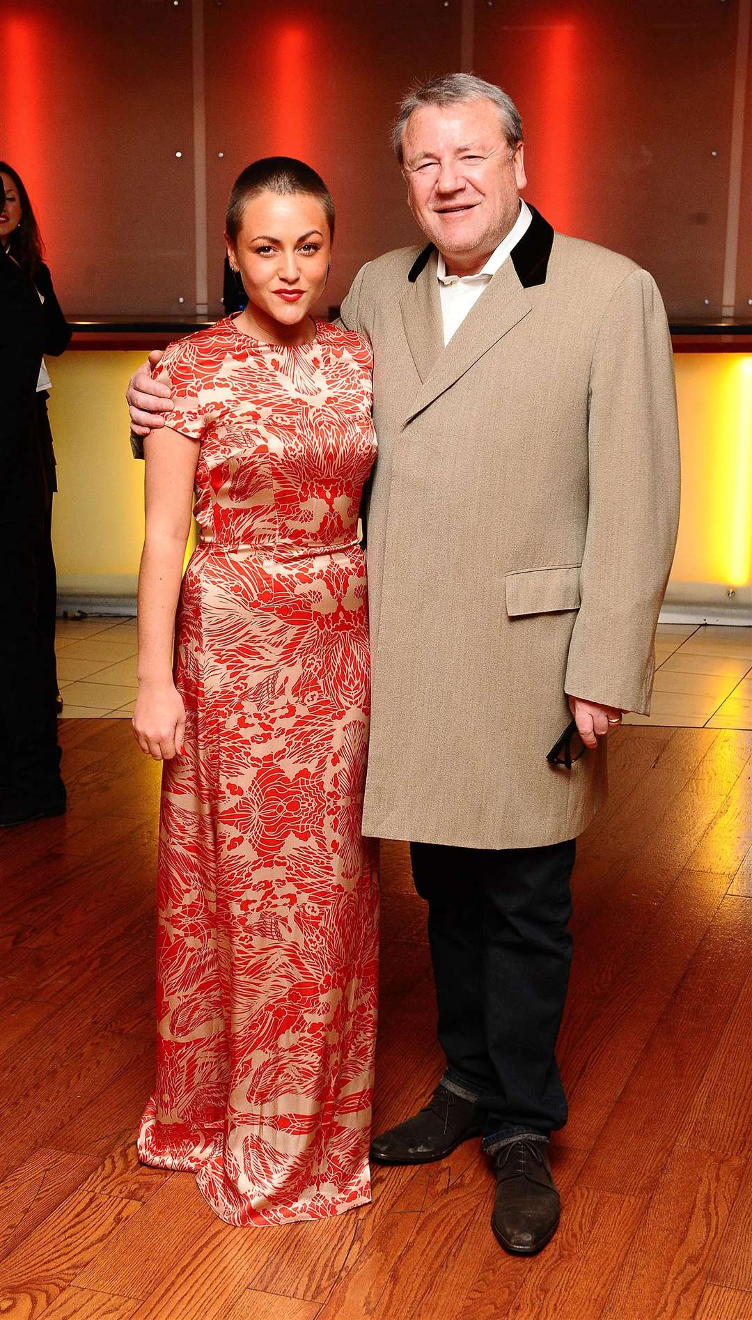 Ray Winstone with daughter and fellow actor Jaime Winstone (Ian West/PA)