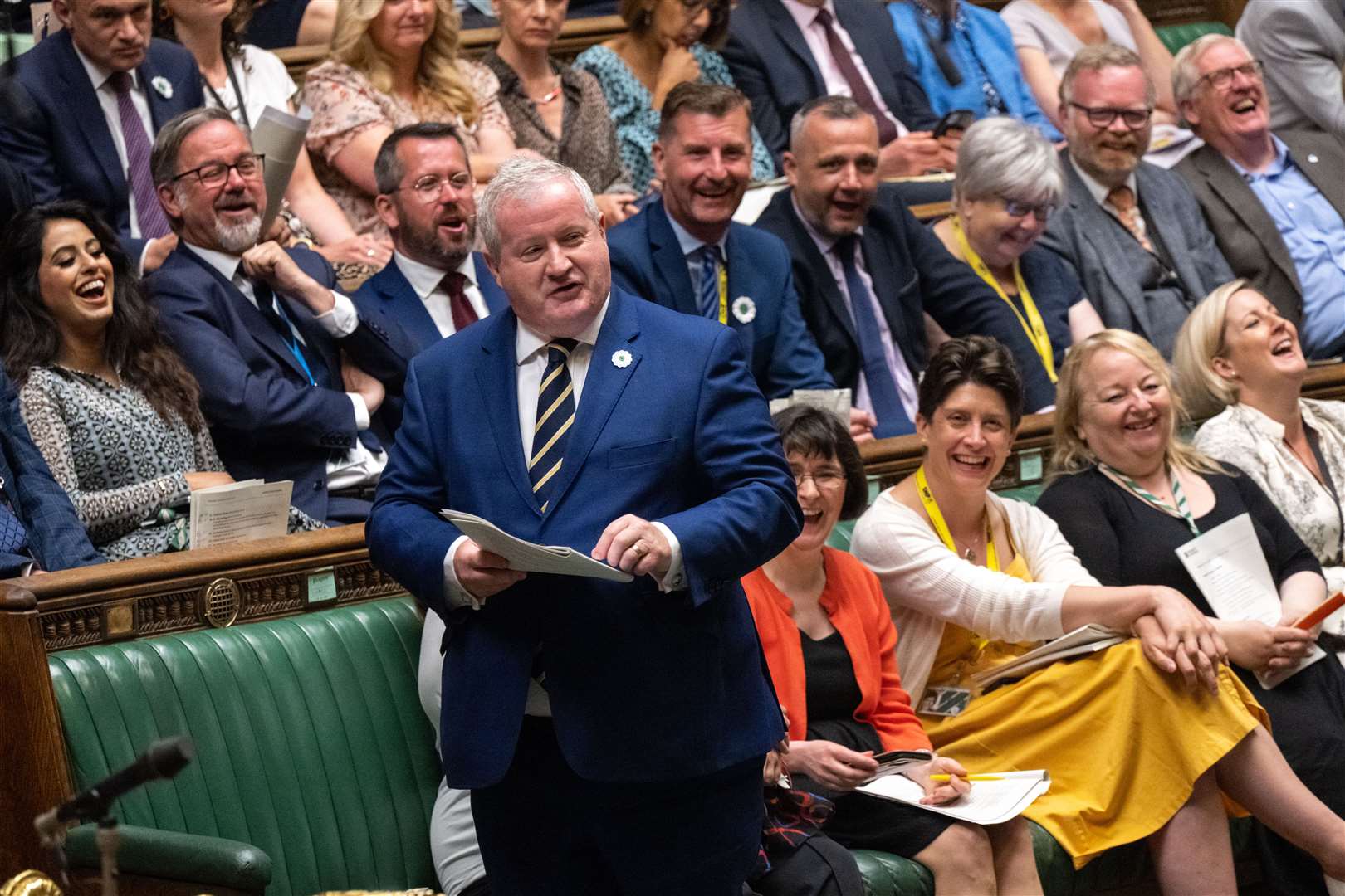 Ian Blackford said that “Westminster has never looked so arrogant and out of touch” (Andy Bailey/UK Parliament/PA)