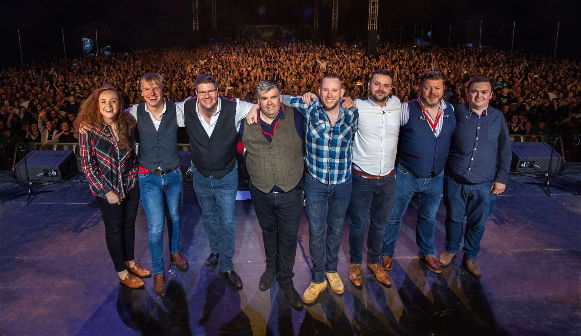 Skippinish are set to return to Inverness next year after a huge gig in the city this summer. Picture: Andrew King