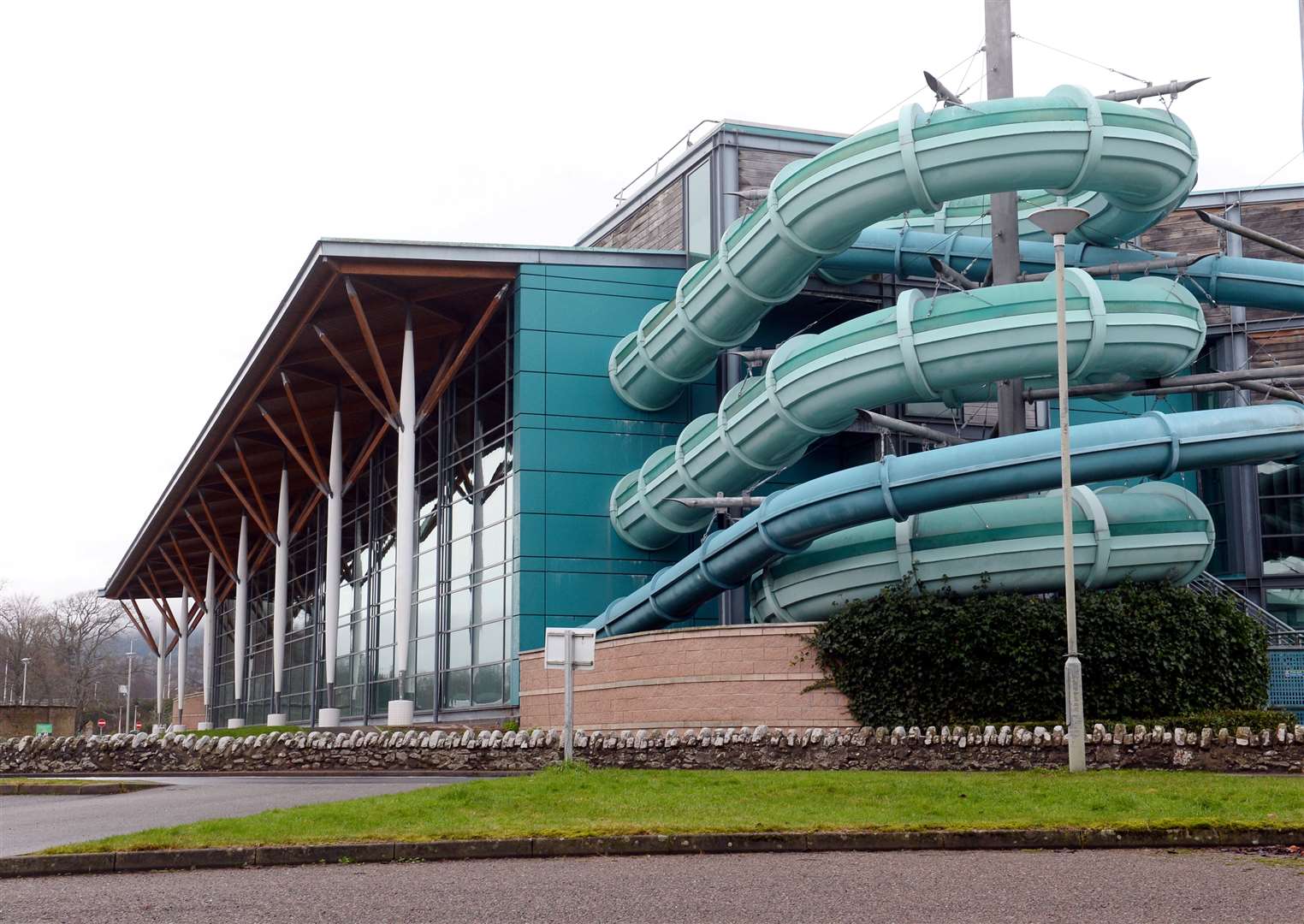 Inverness Leisure aquadome and sports centre.