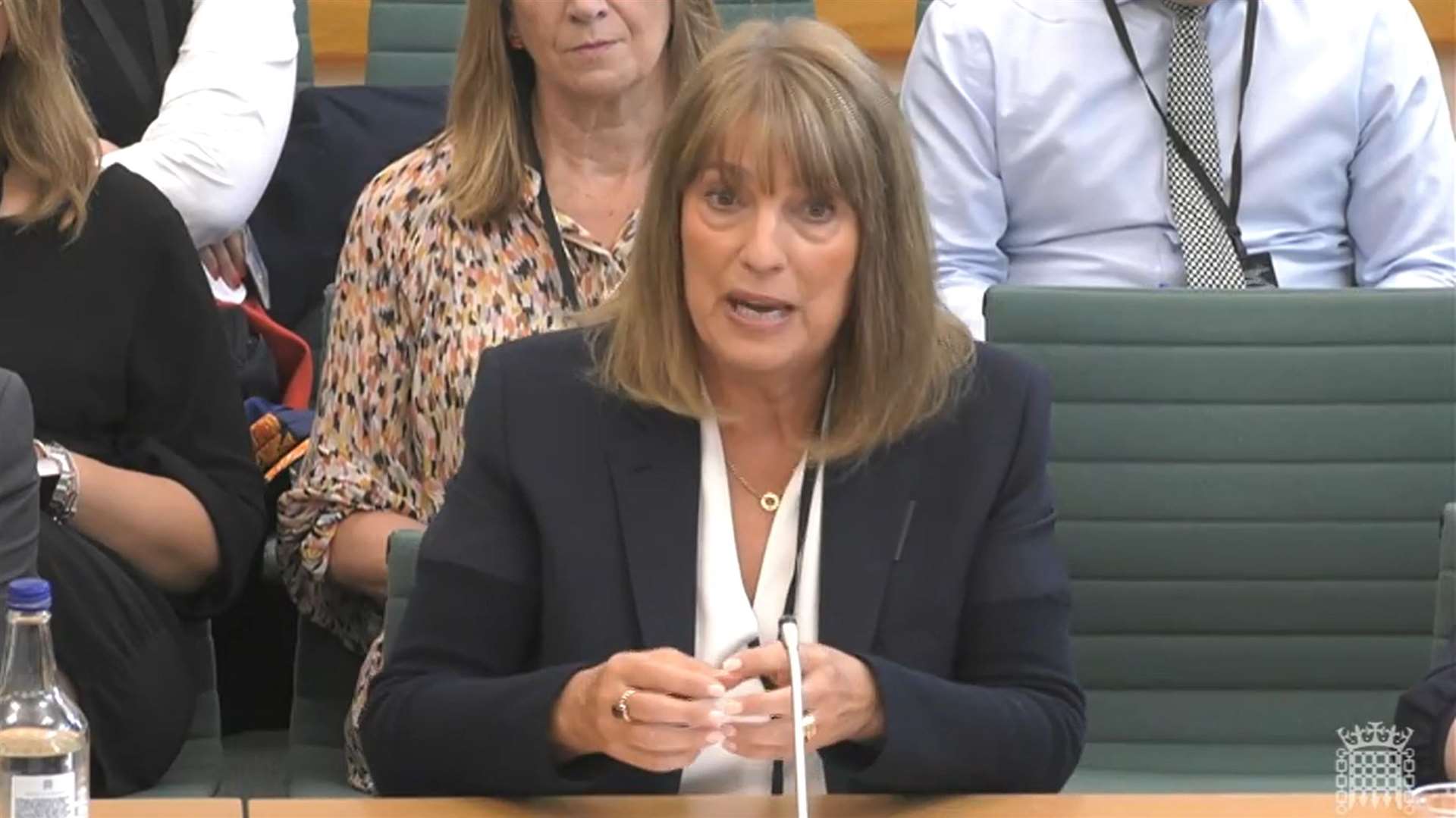 ITV chief executive Dame Carolyn McCall gives evidence to the Digital, Culture, Media and Sport Committee (House of Commons/PA)