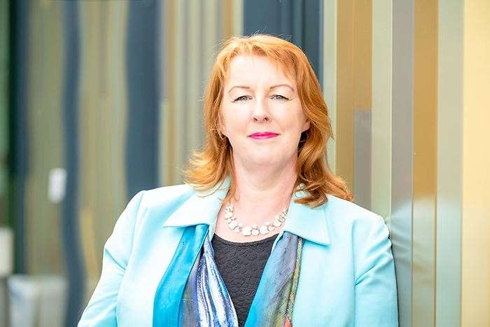 Vicki Nairn, interim vice-principal and vice chancellor, UHI. Photographed here at An Lochran, Inverness, July 2023