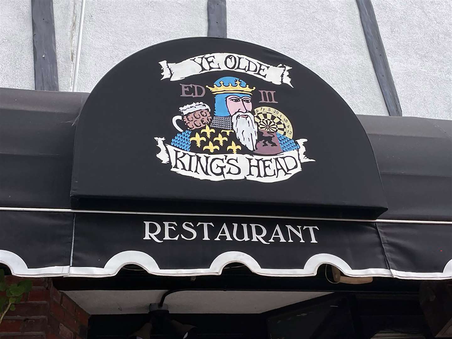 A general view of the entrance to Ye Olde King’s Head pub in Santa Monica, California (Mike Bedigan/PA)