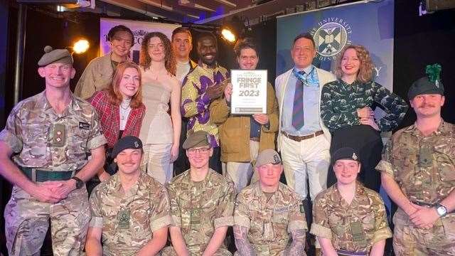 Inverness playwright Jack MacGregor won a Fringe First with his play Everything Under The Sun presented at the Edinburgh Festival Fringe by Army@TheFringe.