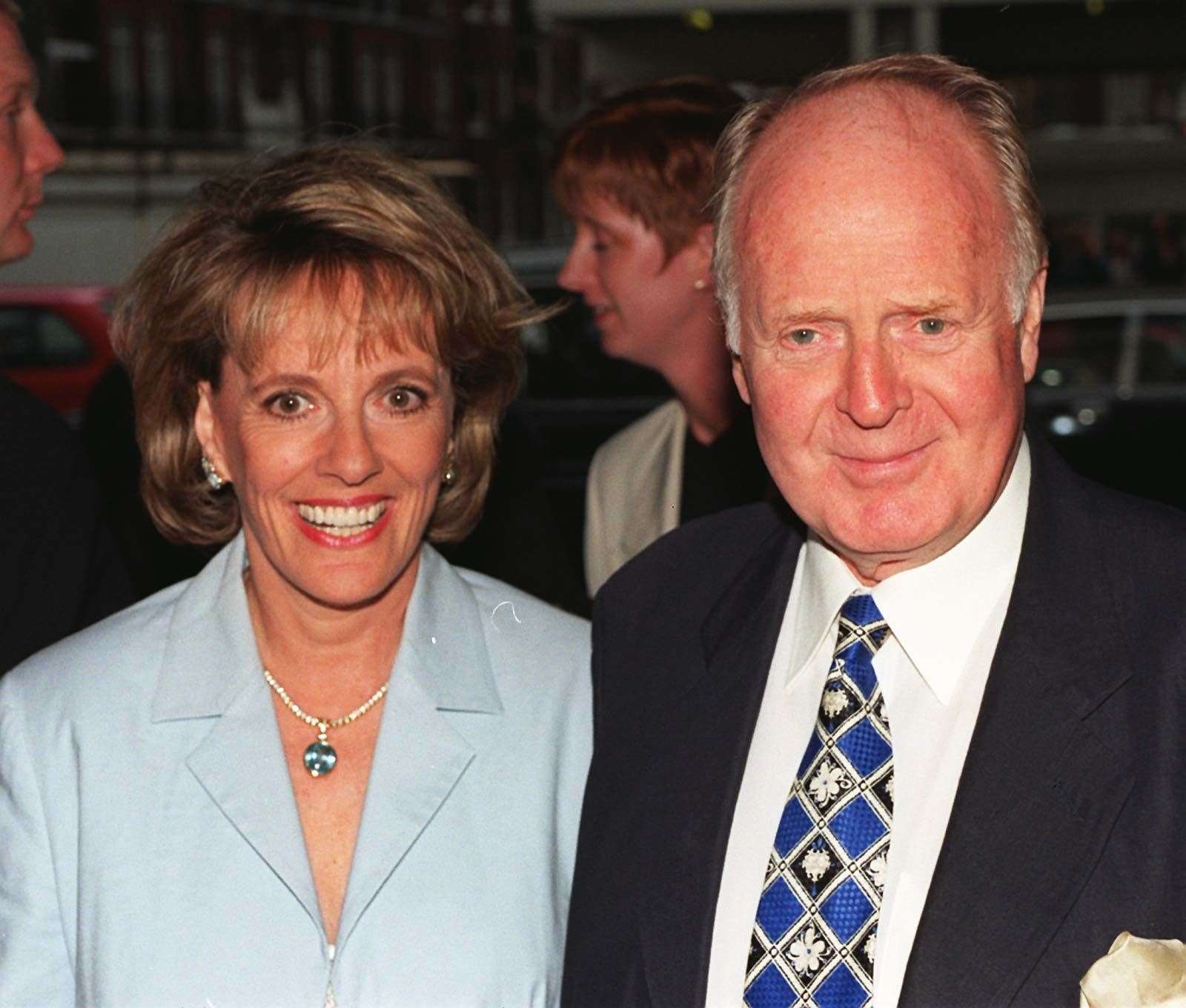 Dame Esther Rantzen with her late husband Desmond Wilcox, who died in 2000 (Michael Stephens/PA)