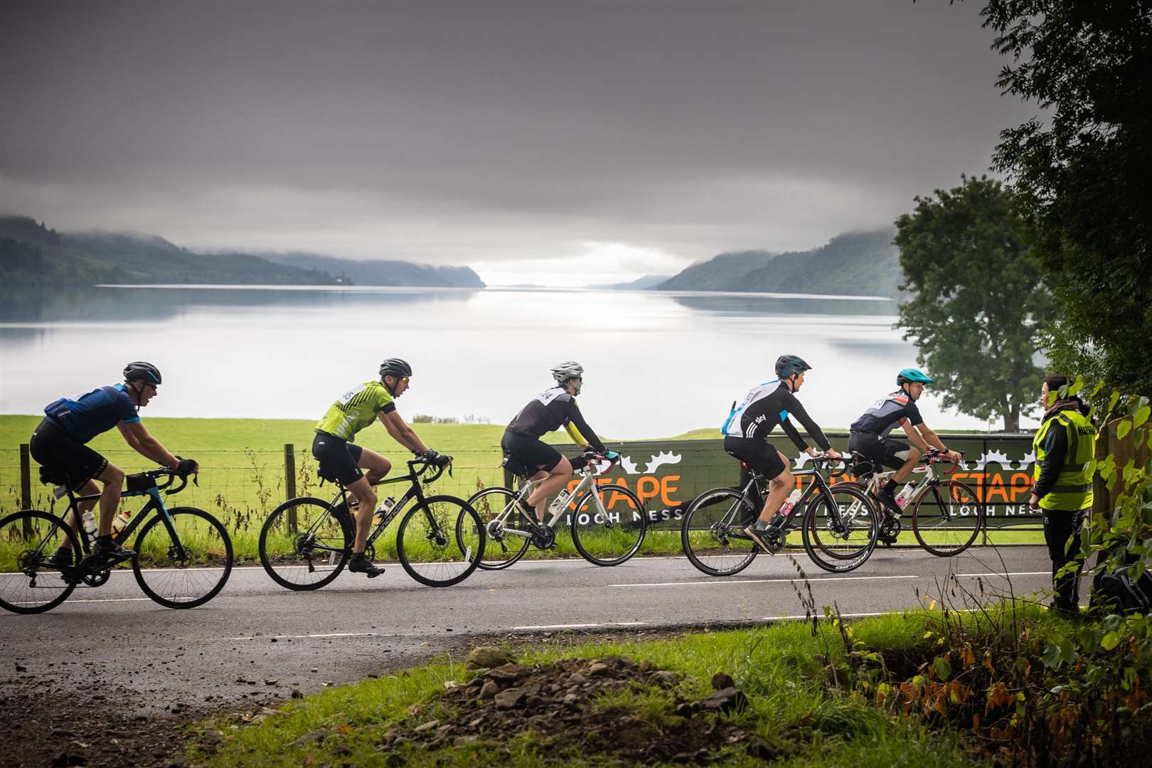 Fort Augustus is the halfway point in the Etape Loch Ness.