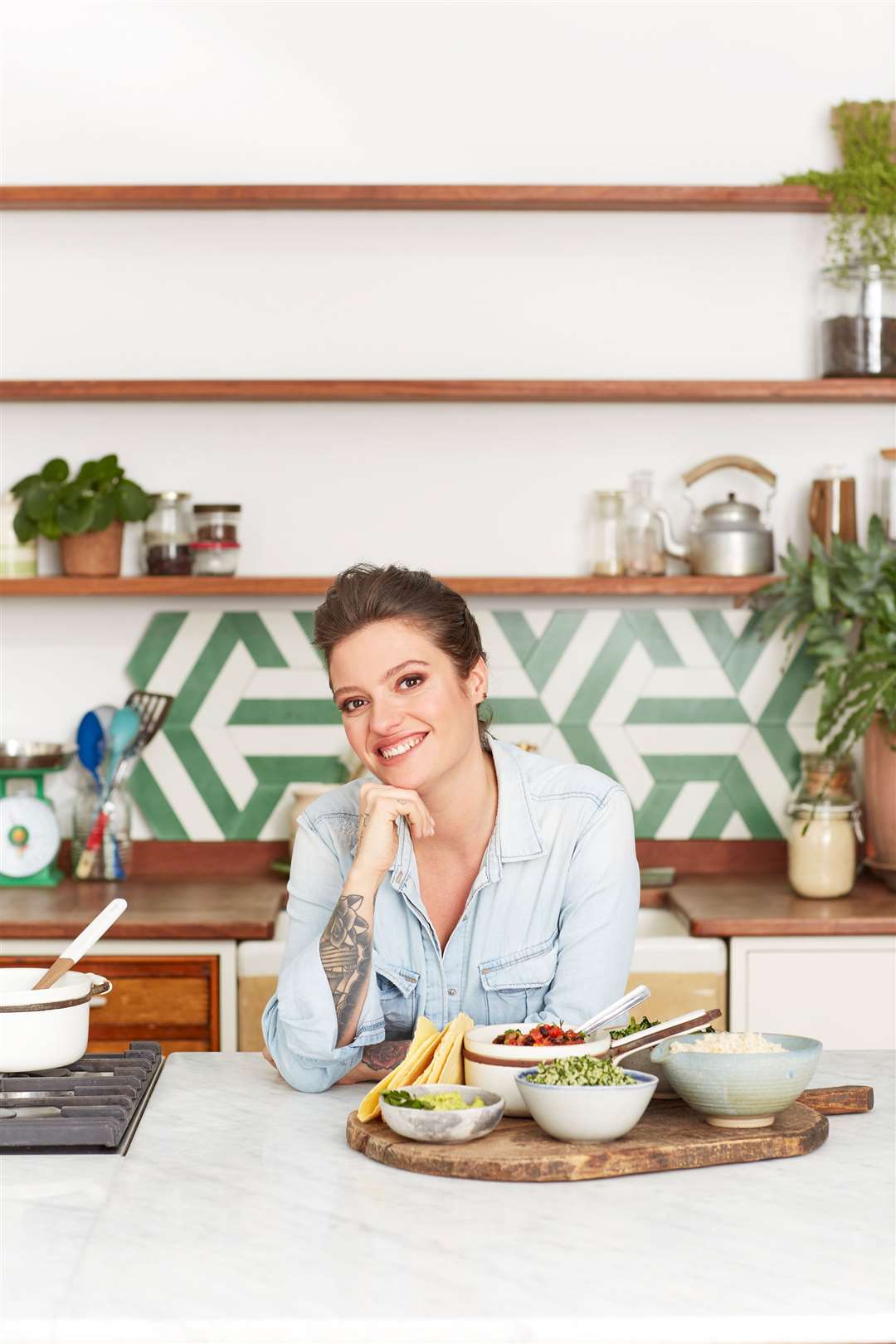 Jack Monroe: 'Sometimes all I eat is salt and vinegar crisps and white bread'. Picture: Patricia Niven/PA