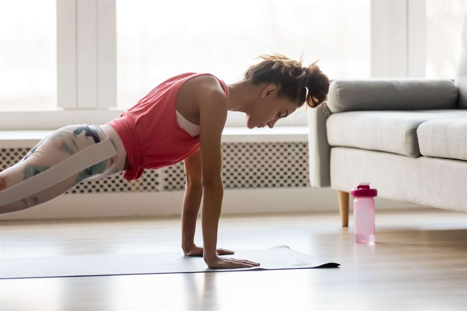 Make the most of online fitness programs. Picture: istock/PA