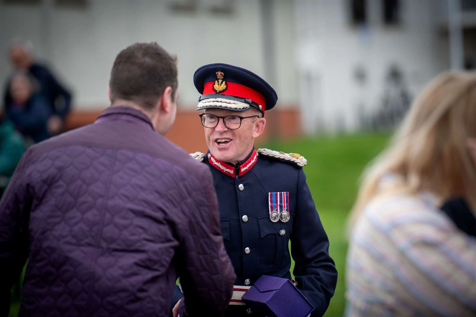Lord Lieutenant of Nairnshire, Mr George Asher. Picture: Callum Mackay.