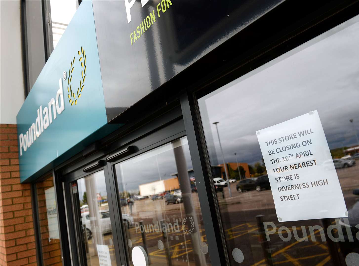 Poundland closes at Retail Park.Picture Gary Anthony.