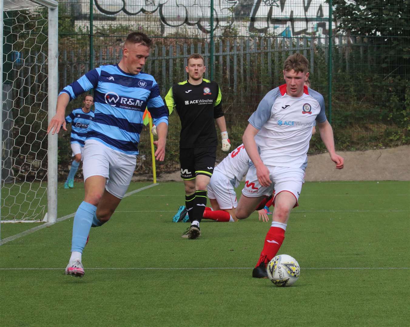 Banks O'Dee vs Turriff United. Picture: Kyle Ritchie