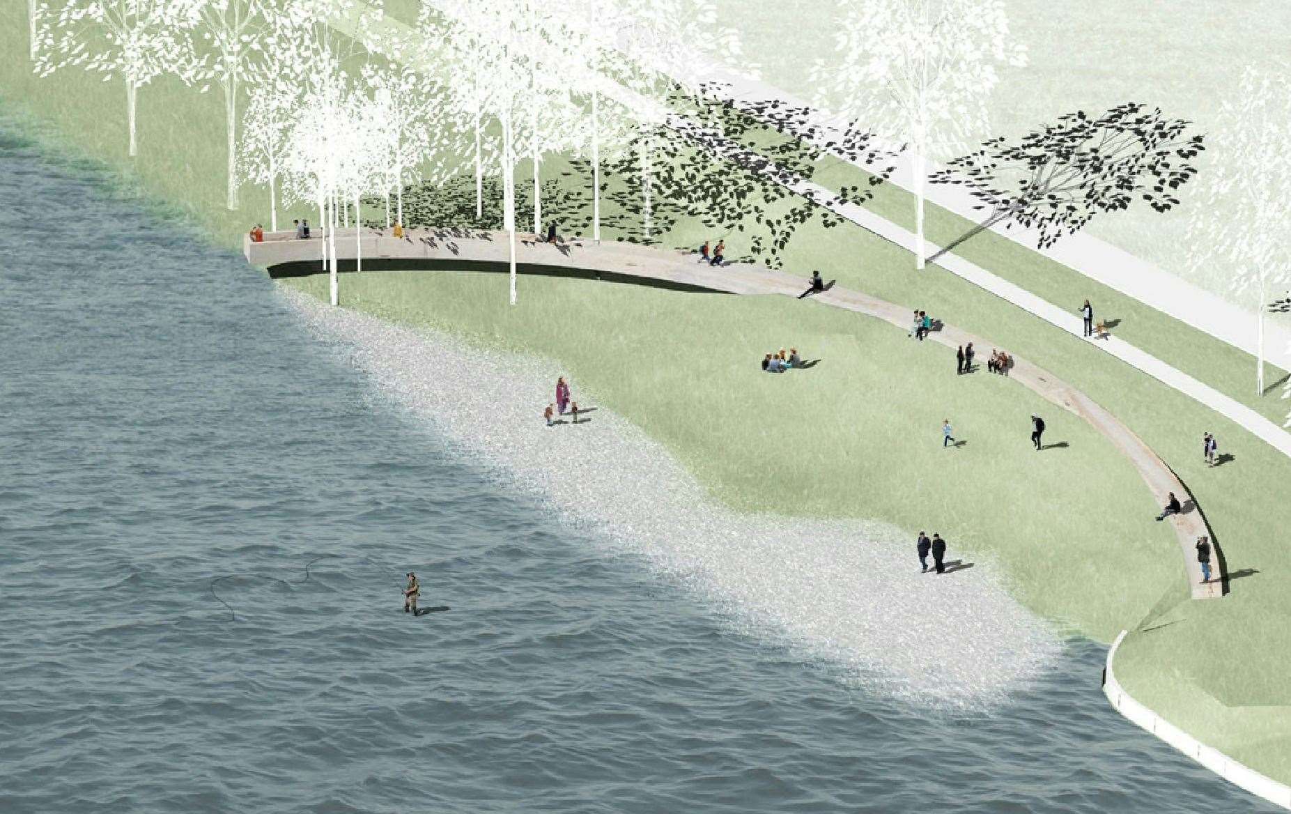 Councillors are set to meet to discuss the riverside art project next week, including the proposed My Ness creation.
