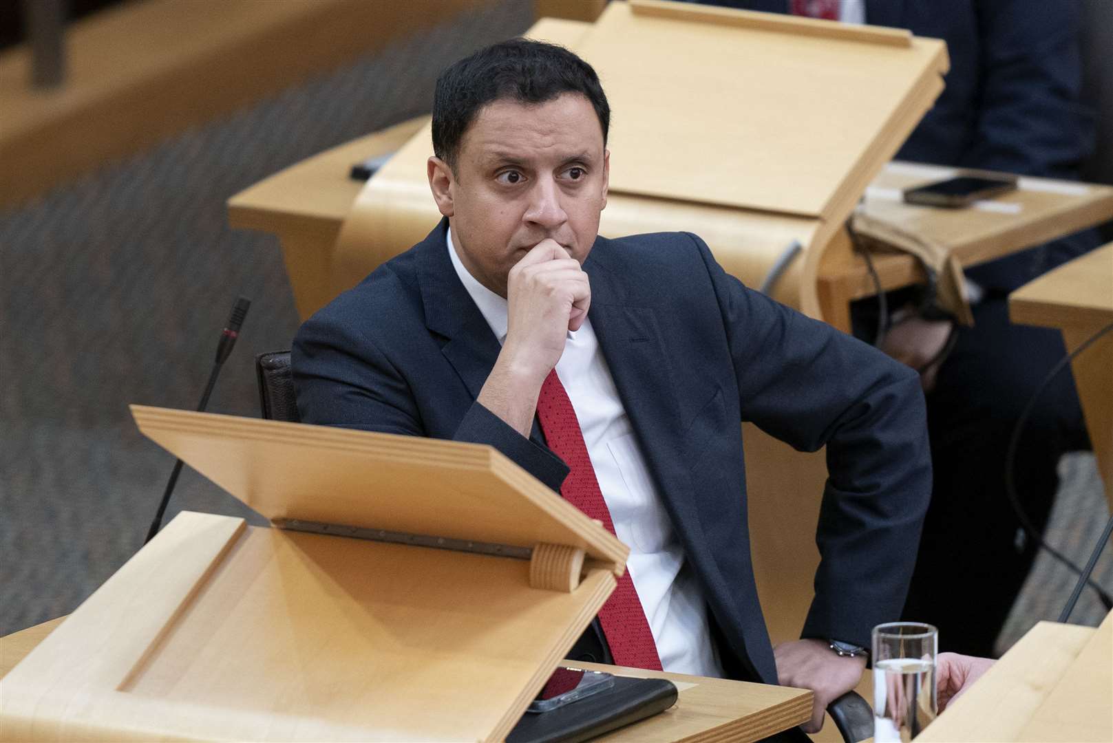 Anas Sarwar said teachers and pupils are being ‘failed’ by the Government (Jane Barlow/PA)