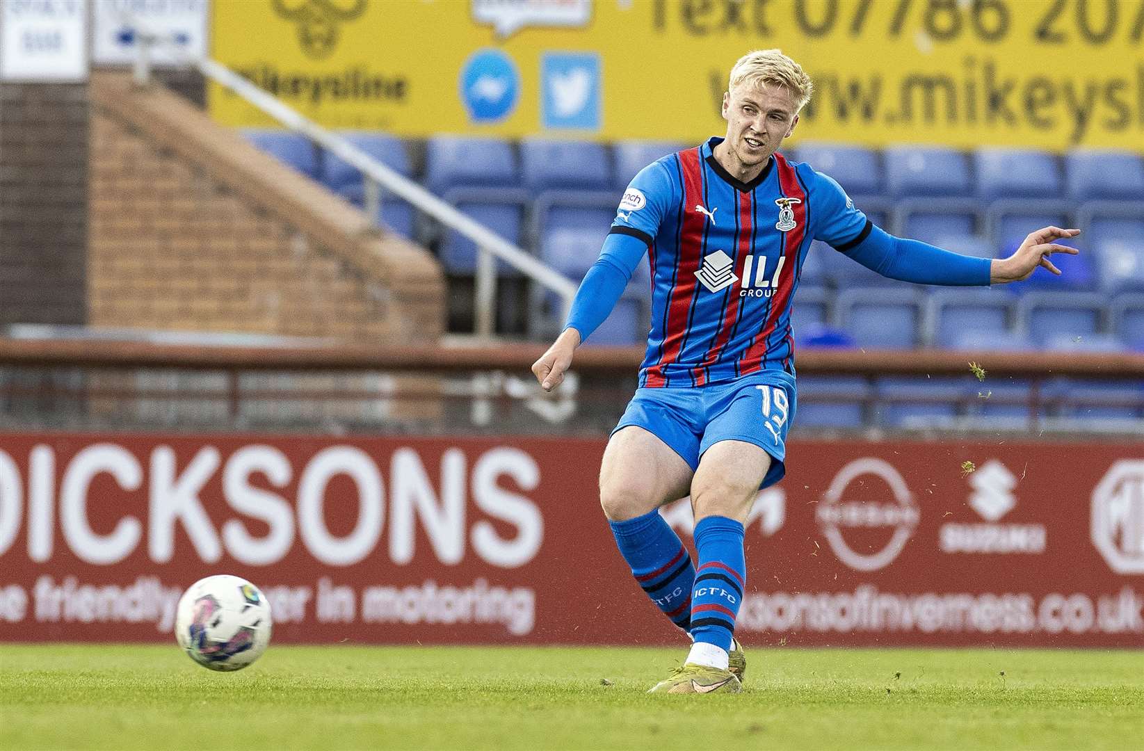 Luis Longstaff was only taken out of the Caley Thistle starting line-up through injury. Picture: Ken Macpherson