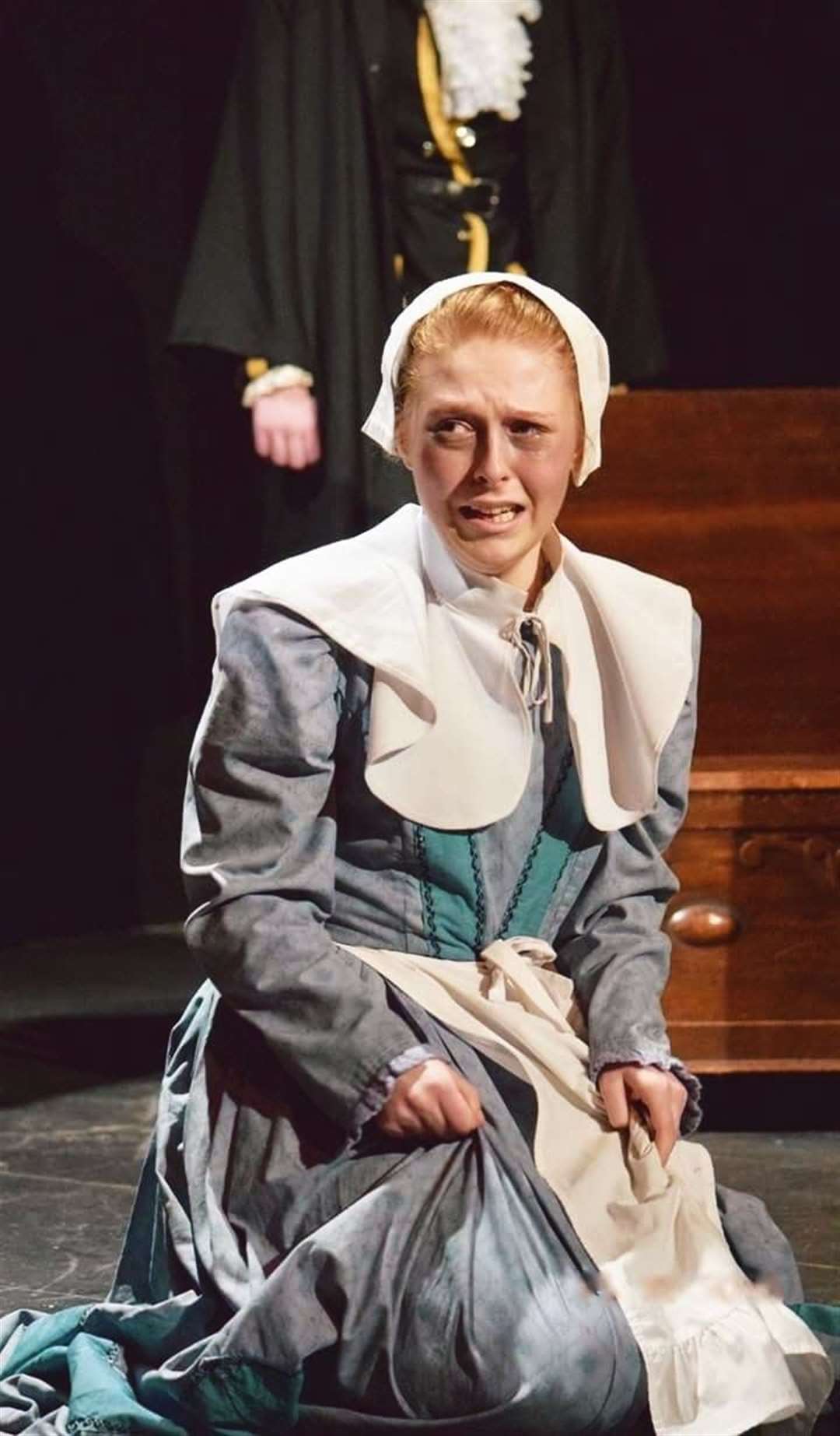 As Cassandra in Oresteia, at City of Glasgow College.