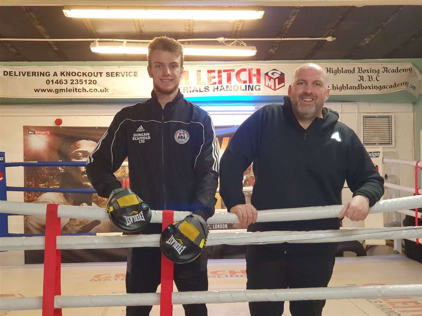 Levi Coyne has become a coach at Highland Boxing Academy after being forced to quit competing due to injury.