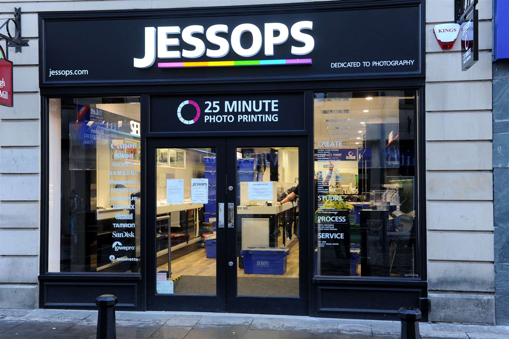 Jessops in High Street in Inverness which has now closed.