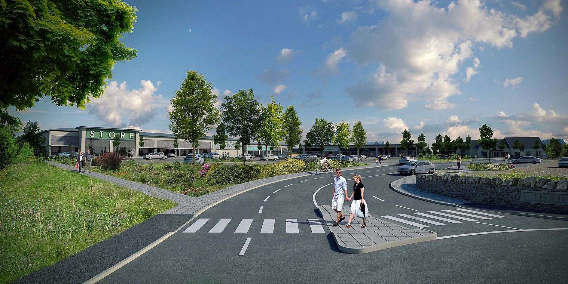 Plans have been submitted for a major expansion at Inshes Retail Park in Inverness.