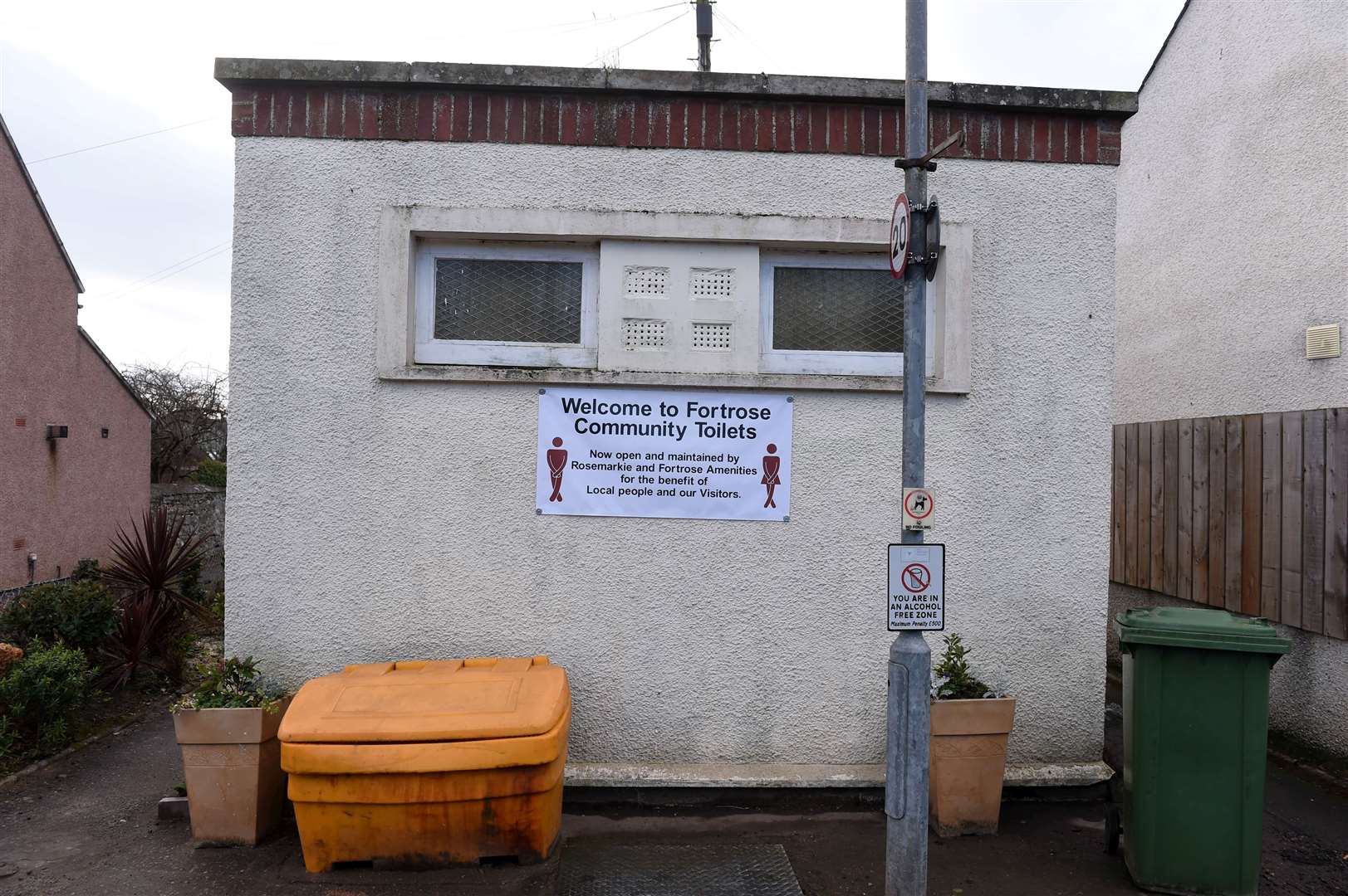 A community group called Rosemarkie and Fortrose Trust was formed to take over public toilets that would otherwise have closed.
