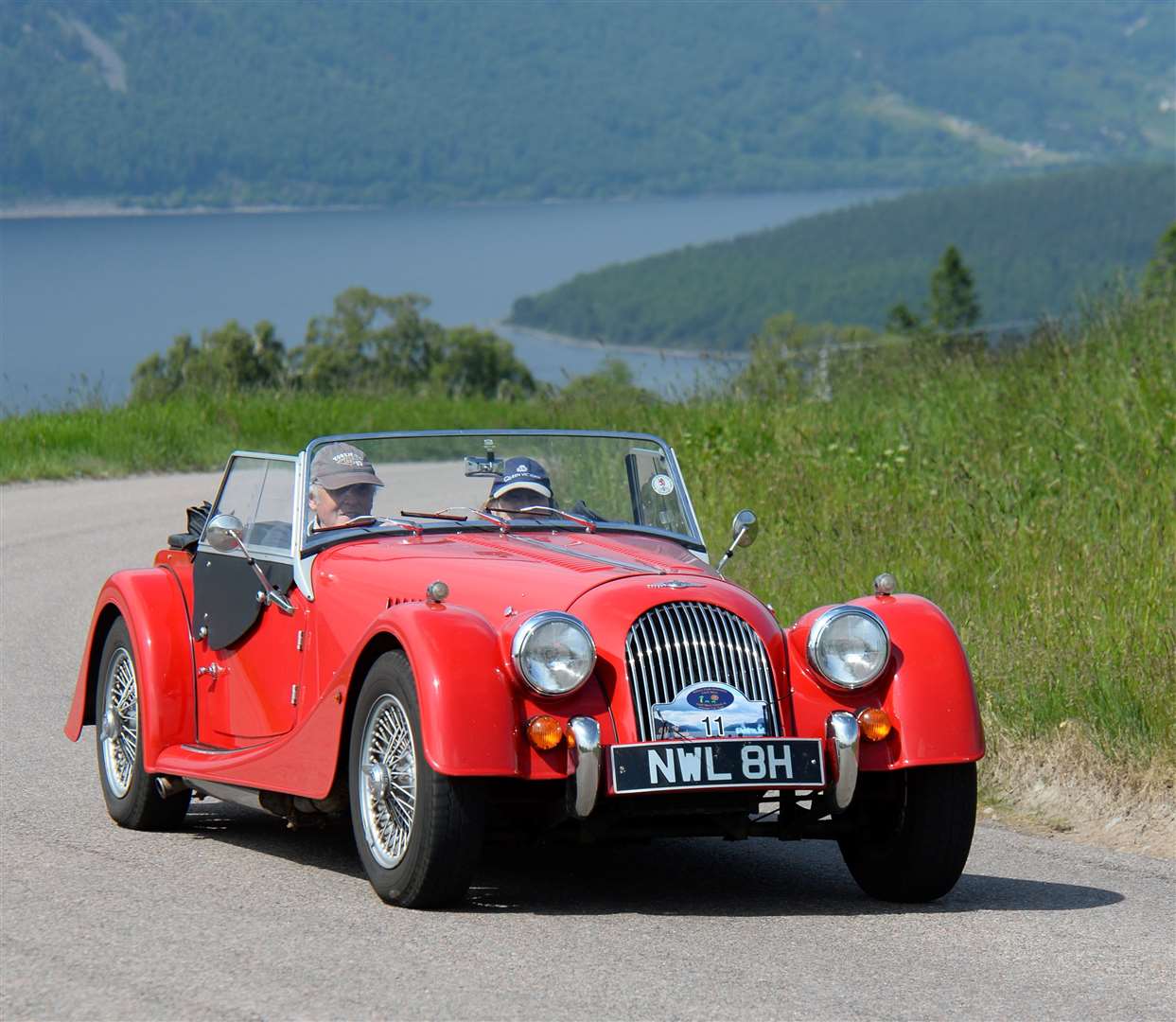 Loch Ness Classic and Vintage Car Tour..Morgan...Picture: Gary Anthony. Image No.041274.