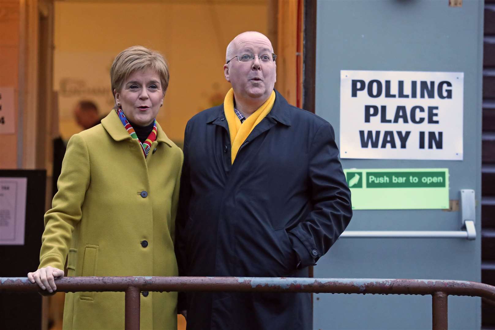 Scottish Tories called for former SNP leader Nicola Sturgeon to be suspended from the party, along with her husband, former chief executive Peter Murrell (Andrew Milligan/PA)