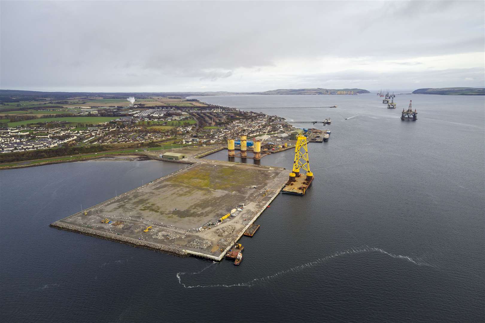 Port of Cromarty Firth. Picture: Malcolm McCurrach