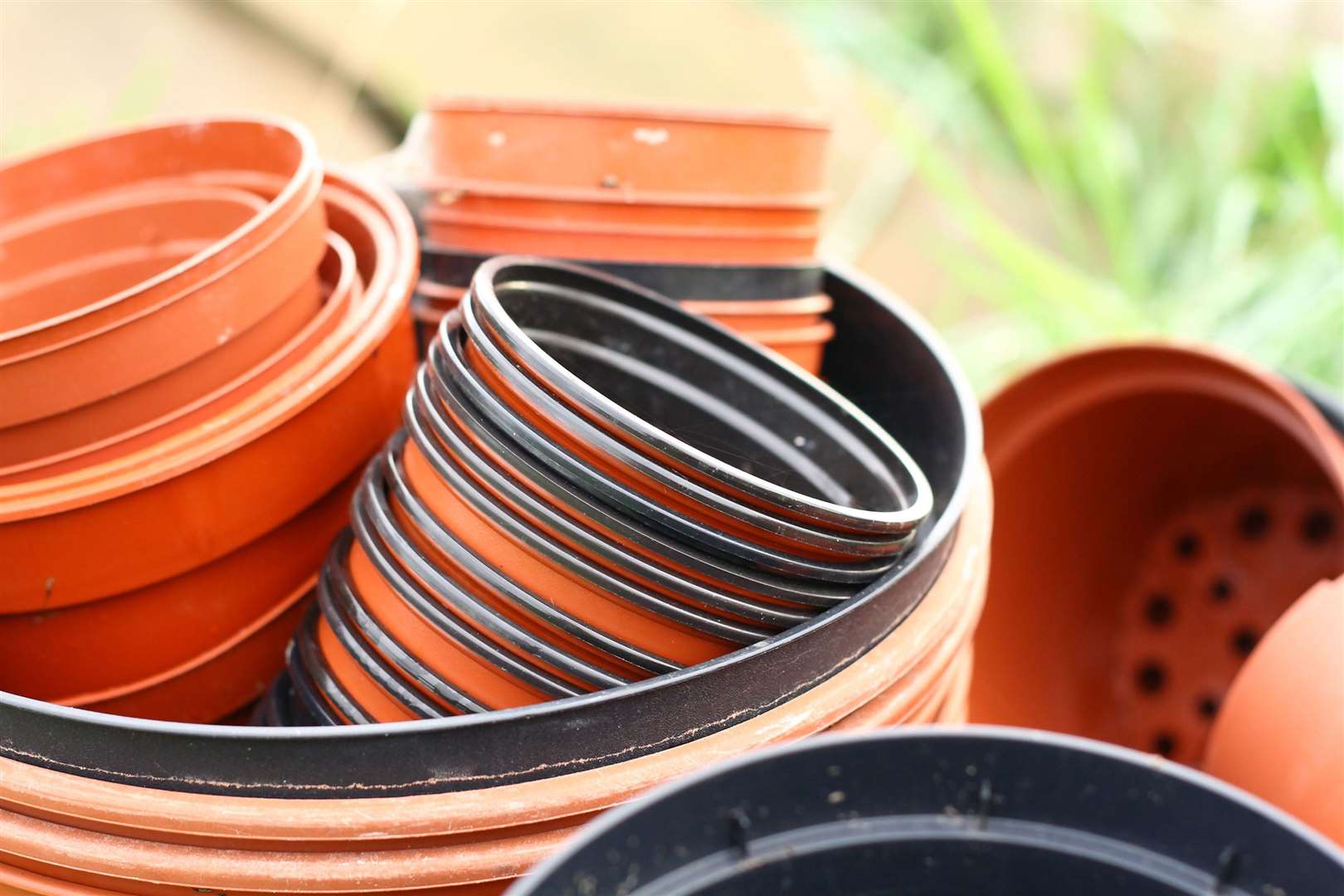 Plastic gardening products can take up to 450 years to biodegrade. Picture: iStock/PA