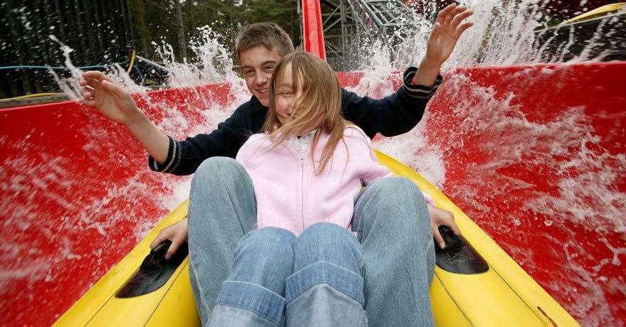 The Wild Water Coaster at Landmark Forest Adventure Park is one of the most popular attractions at the Carrbridge site.