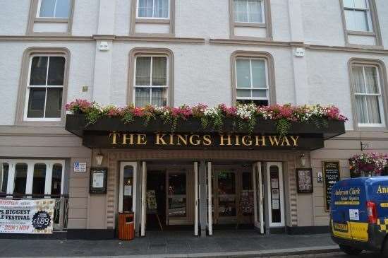 Dean Barclay stole a bank card from the King's Highway pub and hotel in Inverness.