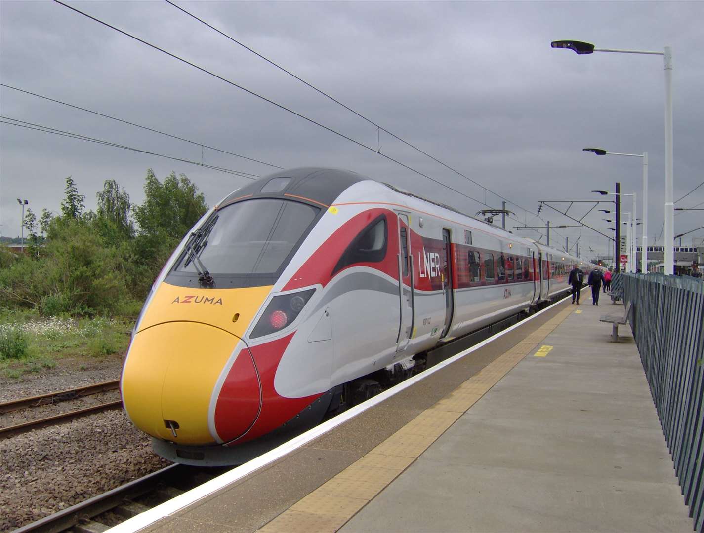 The Azuma train's introduction will be the start of a new era on the East Coast line.