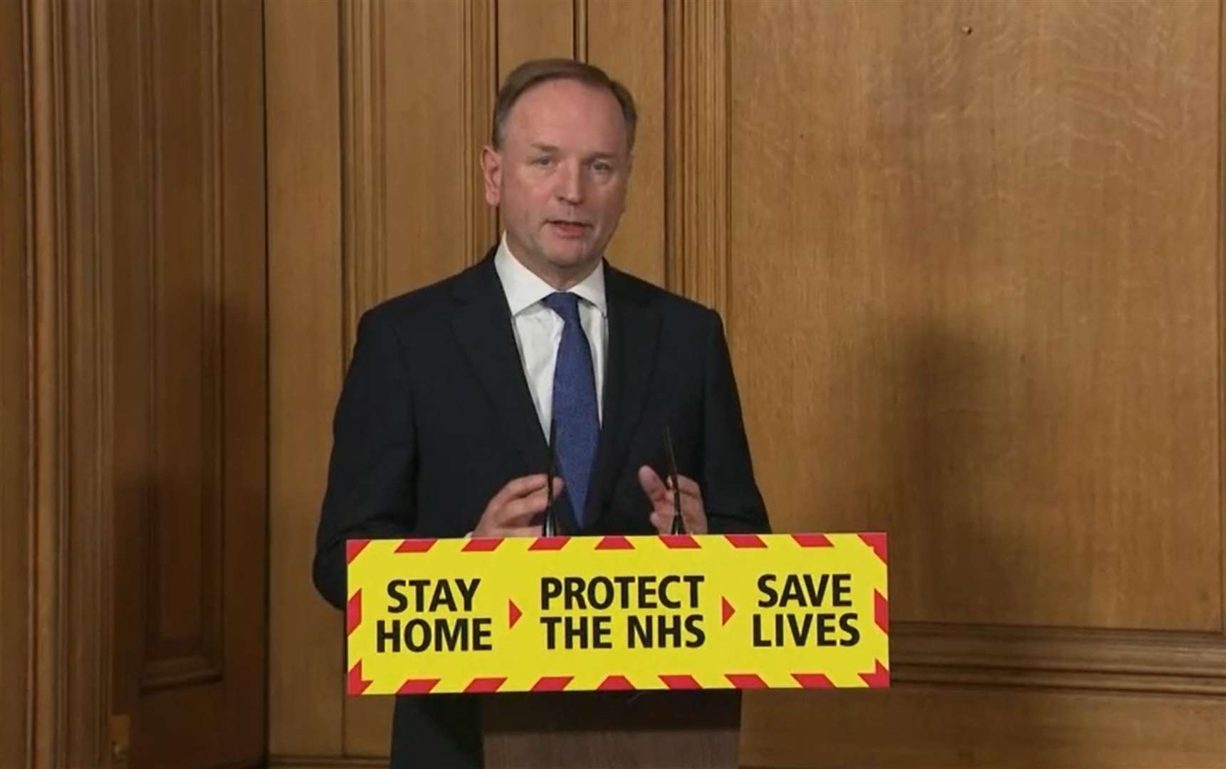 Sir Simon Stevens, chief executive of the NHS in England, said there had been an increase of 10,000 hospitalised coronavirus patients just since Christmas Day (PA)